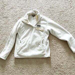 Patagonia Cream Fleece Pullover